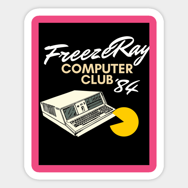 Computer Club Sticker by ratpackslim